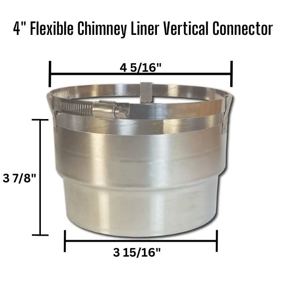 Chimney Liner Vertical Appliance Connector - Image 4
